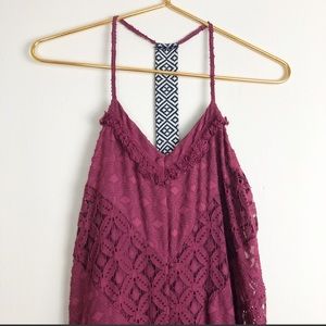 Boho Midi Lace Dress